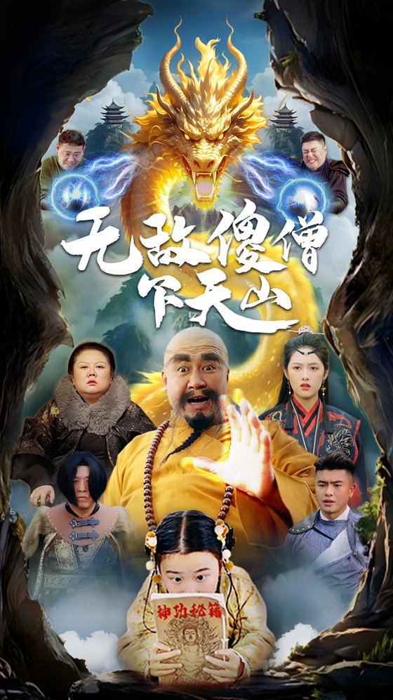 短剧《无敌傻僧下天山$李媛菁》
