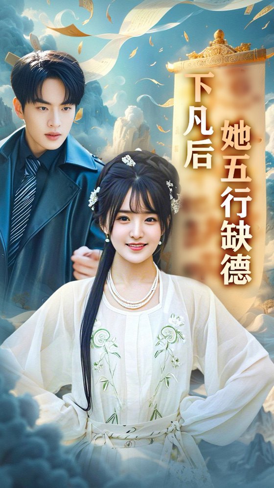 短剧《下凡后她五行缺德/你惹夫人干嘛她五行缺德$张昊旸/渐蔷薇》