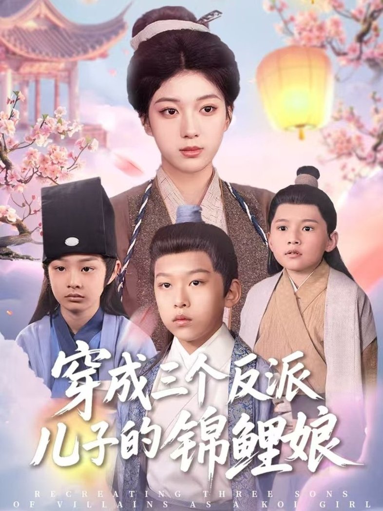 短剧《穿成三个反派儿子的锦鲤娘$贺禧/杨喜嘉》