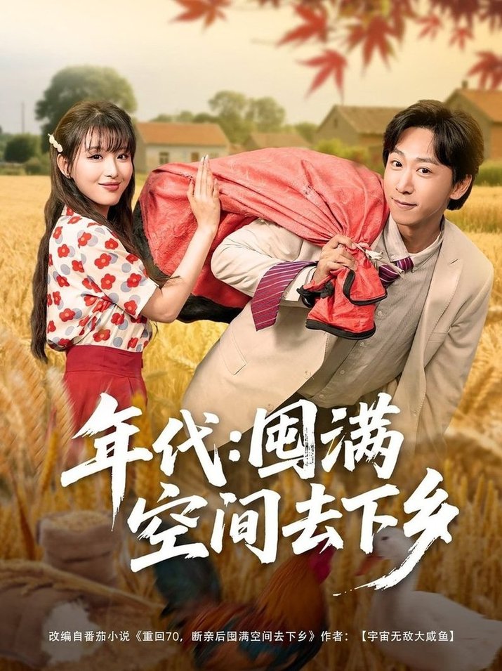 短剧《年代囤满空间去下乡$李星辰/啾啾》