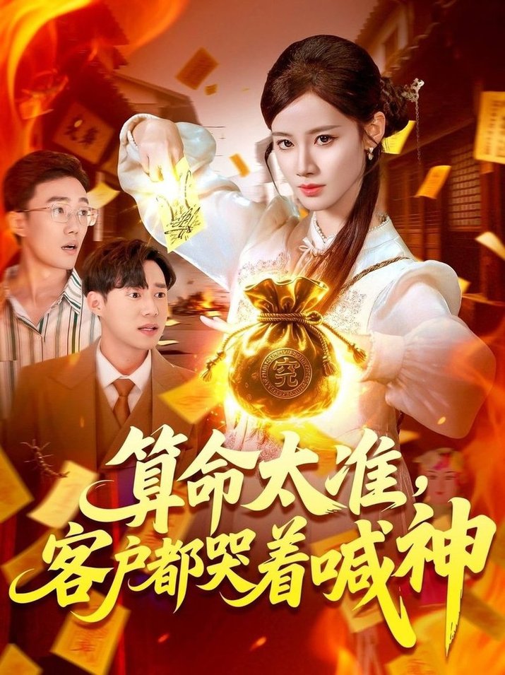 短剧《算命太准客户都哭着喊神$瑾萱》