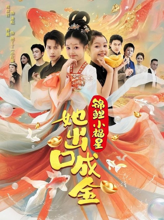 短剧《锦鲤小福星她出口成金（75）周彦哲/乔画》