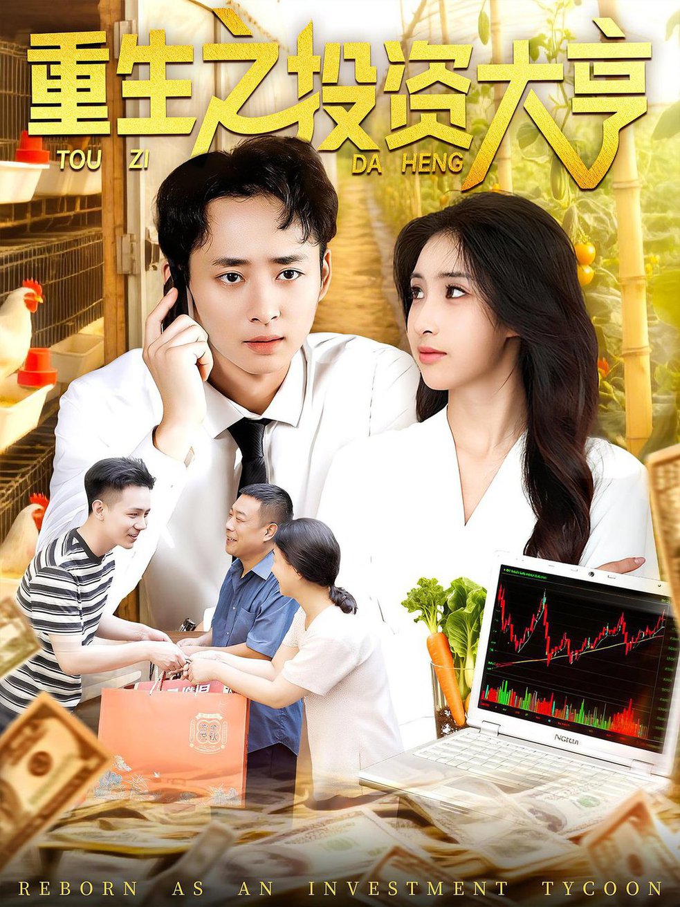 短剧《重生之投资大亨$杨振玲/卢东鹏》