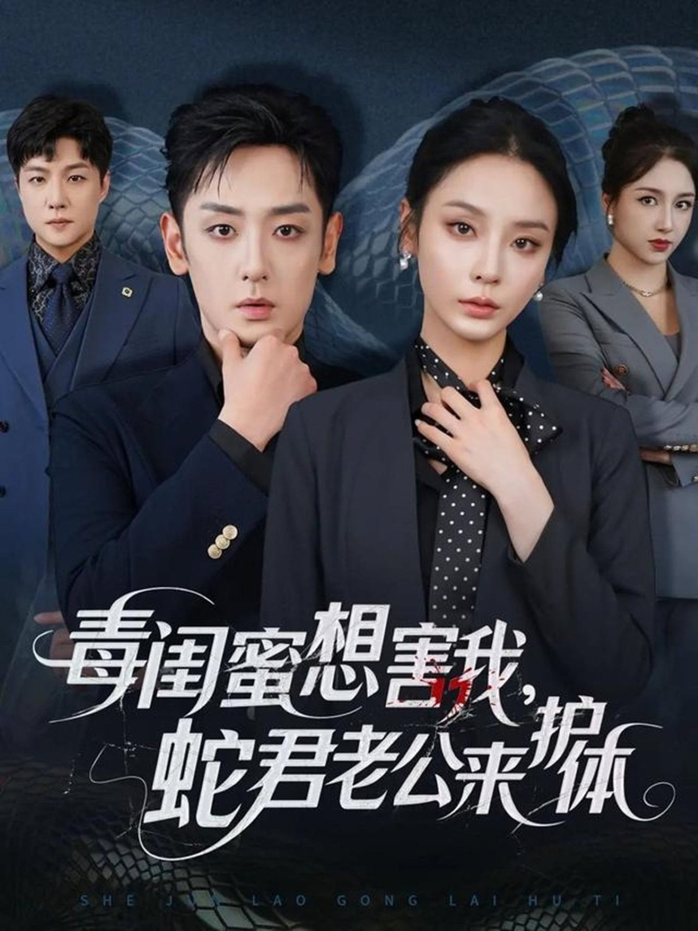 短剧《毒闺蜜想害我蛇君老公来护体$向婧怡＆向昊》