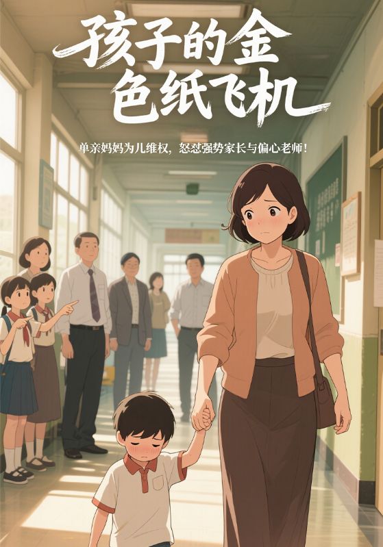 短剧《孩子的金色纸飞机$刘子期$刘子期妈妈》