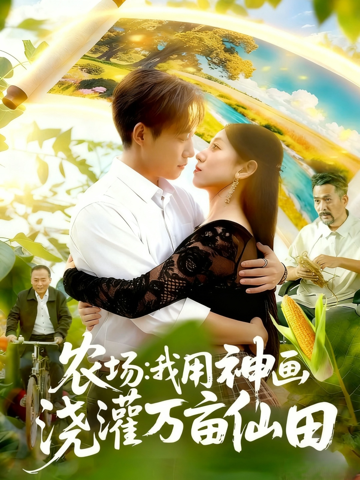 短剧《农场我用神画浇灌万亩仙田$王大钱＆张慧尧》