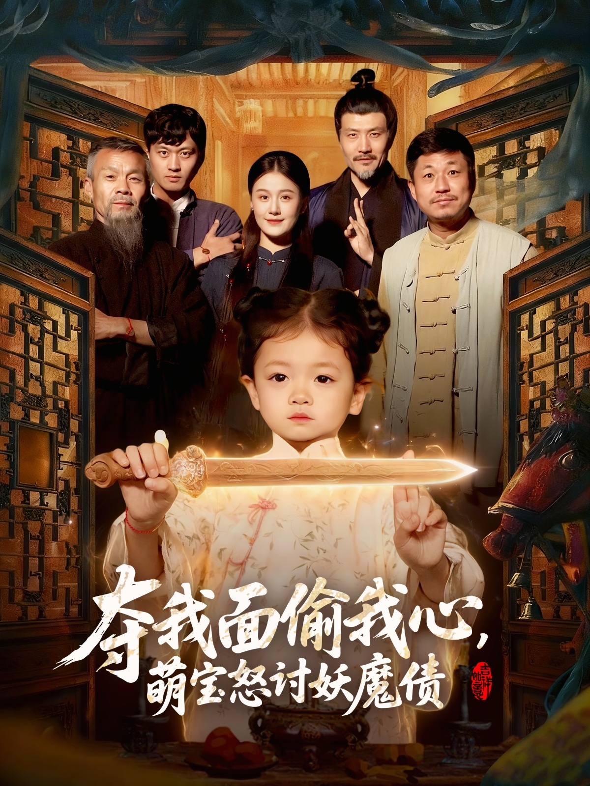 夺我面偷我心，萌宝怒讨妖魔债$赵奕乔＆屈婉琼