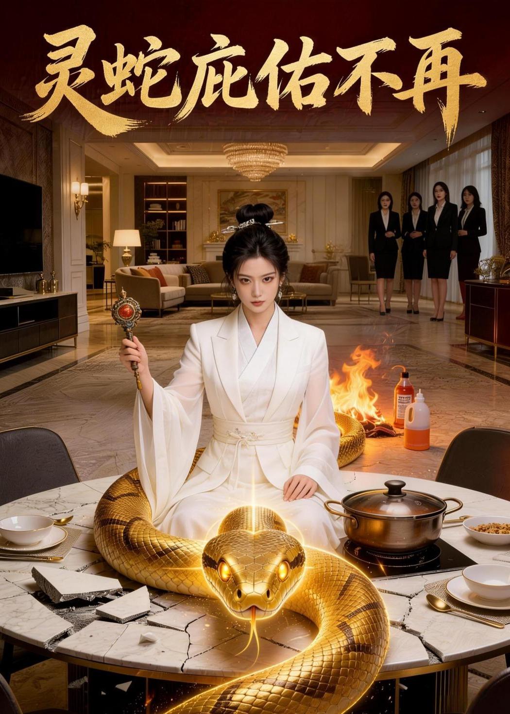 短剧《灵蛇庇佑不再$Ai短剧》